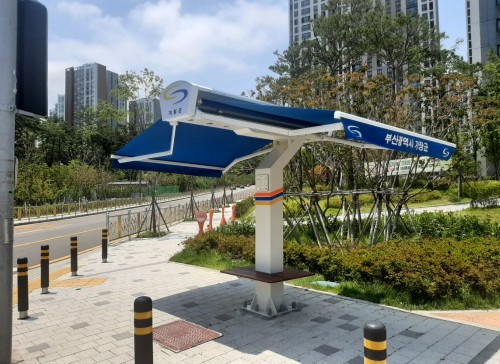 스마트 그늘막 : 부산 진구청