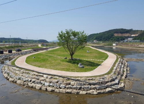 예산 하산천 고향의 강 정비사업