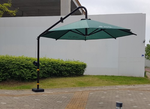 고정형 그늘막 시공 사례 :